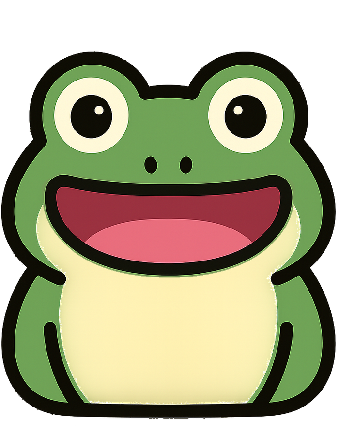 FloppyFrog smiling